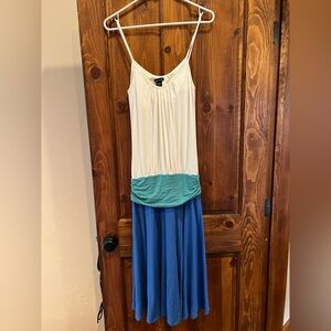 Moda International White Gathered Top